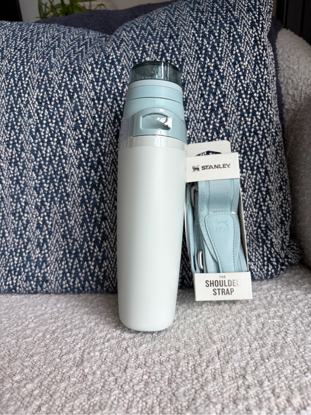 Stanley Cross Bottle 23oz in Mist Color - Picture 7 of 10